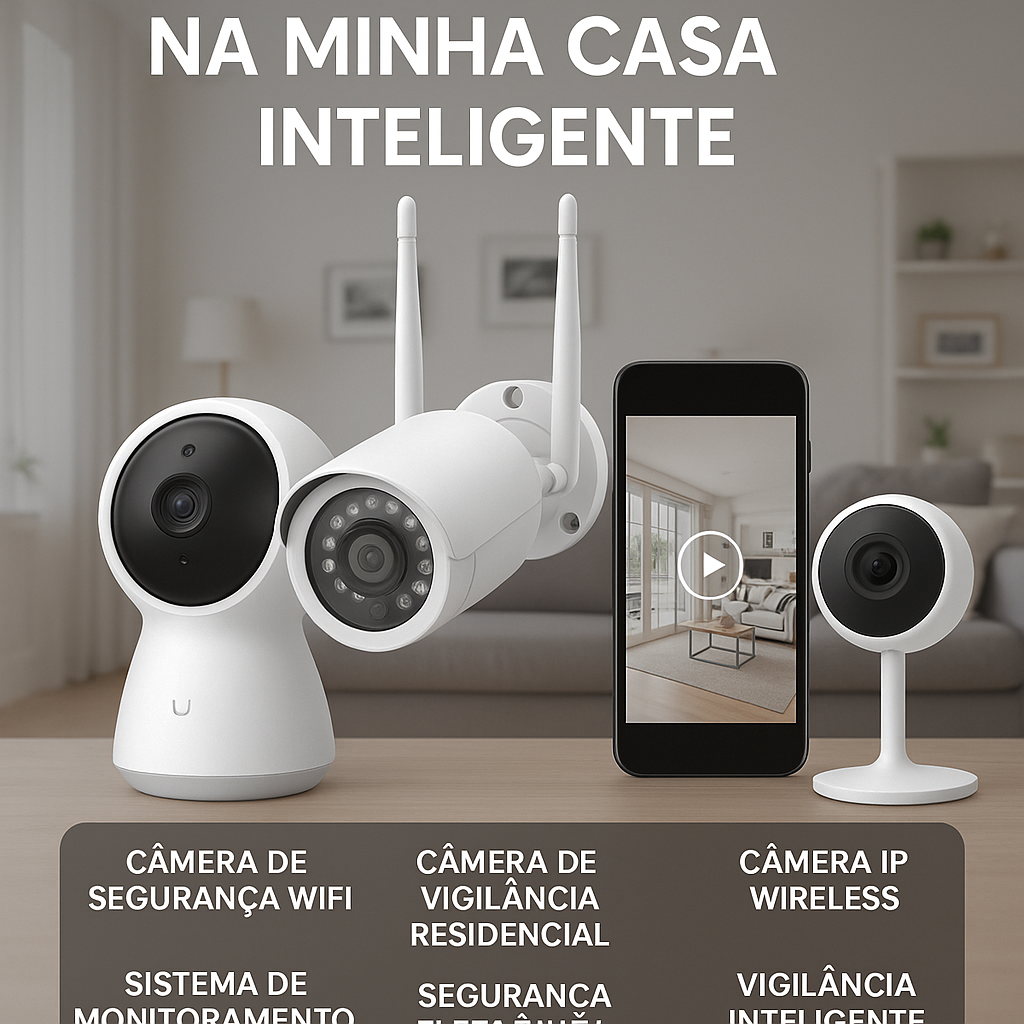 câmera segurança wifi, câmera vigilância residencial, sistema monitoramento casa, câmera ip wireless, segurança eletrônica residencial, vigilância inteligente
