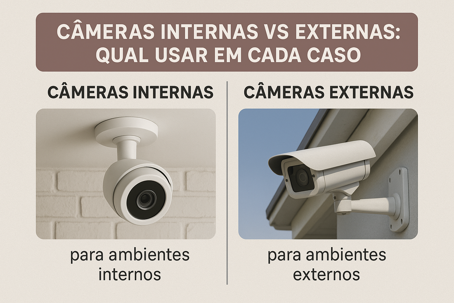 Qual Câmeras Escolher